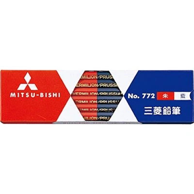 Afbeelding van Mitsubishi Pencil Co., Ltd. Zhu Ai potlood zeshoek 772 K772 (Japan import)