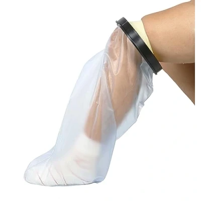 Afbeelding van PEPE Waterdichte Gipshoes Voet (60 cm), Waterproof Cast Cover for Adults, Beenbeschermers, Been