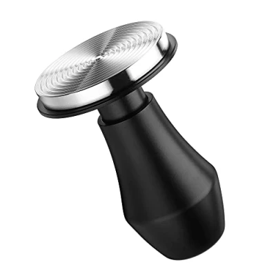 Afbeelding van Normcore 53,3 mm veerbelaste sabotage espressokoffie met roestvrijstalen rimpelbasis 15 lbs/25 lbs/30 pond vervangende veren geanodiseerd aluminium handvat en standaard