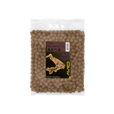 Afbeelding van Avid Carp B8 Up Red Fish 5KG 20mm Voerboilies Krill &amp; Squid