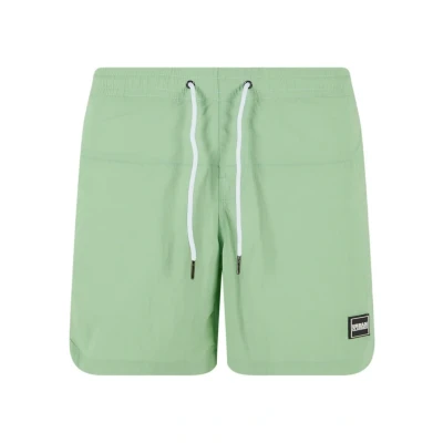 Afbeelding van Urban Classics Block Zwemshorts, Heren, Maat: Small, Vintagegreen