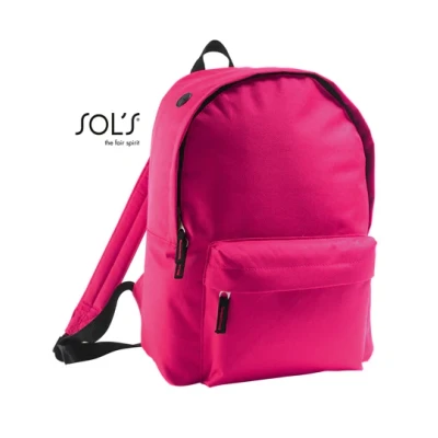 Afbeelding van Rugtas Fuchsia Rugzak 16 liter Voorzak met ritssluiting Verstelbaar en versterkte schouderriemen