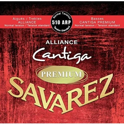 Afbeelding van Savarez snaren voor klassieke gitaar Alliance Cantiga Premium 510ARP normale tension.