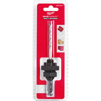 Afbeelding van Milwaukee Accessoires Gatzaag Multi Mat. Big Hawg Arbor + Pilot drill 1pc 4932464941