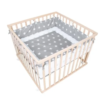 Afbeelding van roba Little Stars Kinderbox 100 x cm naturel