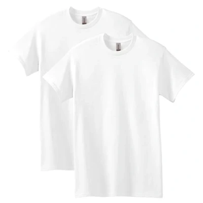 Afbeelding van Gildan Herenhemd (verpakking van 2), wit, XL