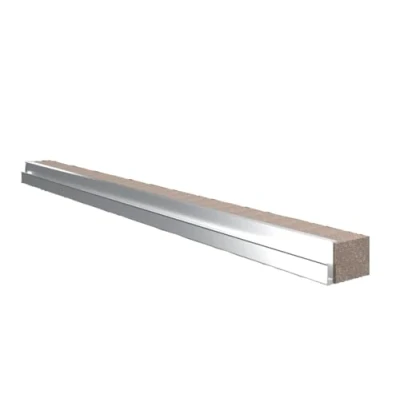 Afbeelding van Rittal vx profiel voor kabelinvoer symmetrisch b 1200 mm spuitgietaluminium afdichting pu schuim 1x verpakt van 4 8618803