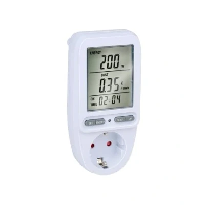 Afbeelding van Grundig Energie Vebruiksmeter KwH Meter voor Stopcontact Energieverbruiksmeter Kostenbesparing Electriciteit Max. 3680W LCD Display