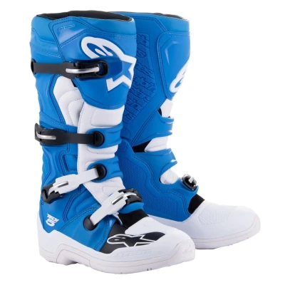 Afbeelding van Alpinestars 2024 Tech 5 Crosslaarzen Blauw / Wit maat 43