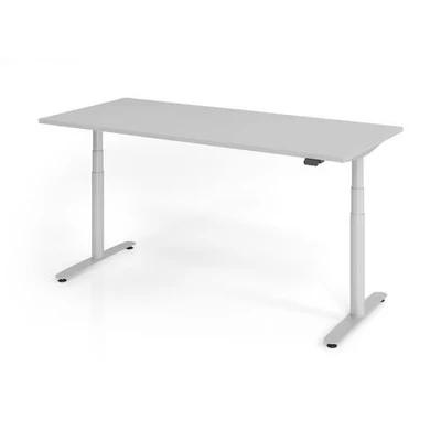 Afbeelding van XDLR 19 S 180x80 Bureau Elektrisch in hoogte verstelbaar. Grijs 180 x 80 Tafelhoogte I verstelbaar