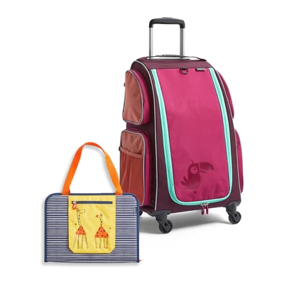 Afbeelding van HABA Kinderkoffer Set Schranktrolley &amp; Kreativtasche