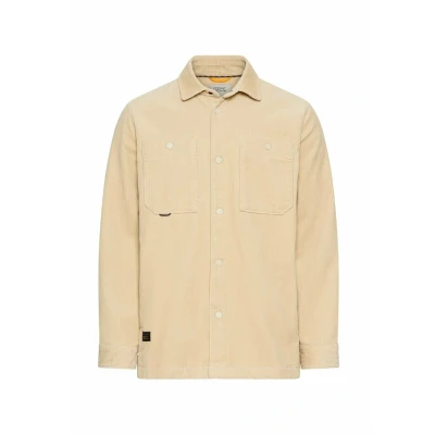 Afbeelding van camel active Corduroy overshirt met drukknopen Maat menswear 4XL Haver