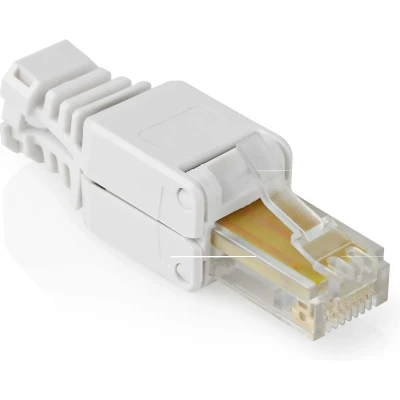 Afbeelding van Netwerk stekker met Tule Cat 5e Gereedschapsloos Allteq