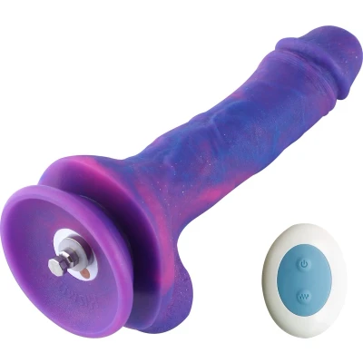 Afbeelding van Dildo Vibrerend Inclusief Afstandsbediening KlicLok Paars