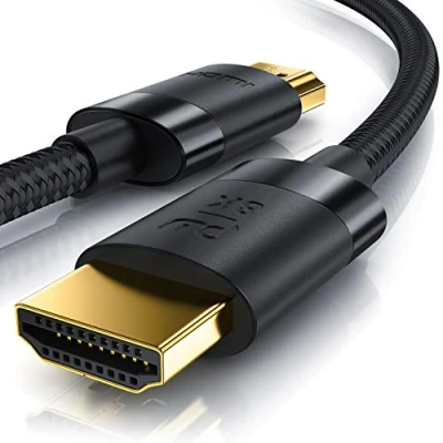 Afbeelding van 5m 8K HDMI kabel 2.1 @ 60Hz 4K 120Hz (meter) HDTV 7680 X 4320 UHD II 2.0a 2.0b Ethernet HDR ARC compatibel met PS4 PS5 Xbox Series zwart