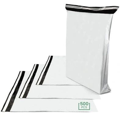 Afbeelding van Netuno 500x folie verzendzakken 550x750mm zelfklevend plastic zakken koerier envelop voor kleding textiel