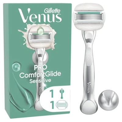Afbeelding van Gillette Venus Pro ComfortGlide Sensitive Scheersysteem 1 Handvat + Scheermesje