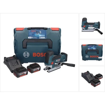 Afbeelding van Bosch GST 18V 155 SC Profi accudecoupeerzaag 18 V + 2x accu 5.0 Ah lader L Boxx
