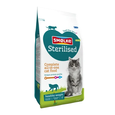 Afbeelding van 4x Smolke Kattenvoer Sterilised 2 kg
