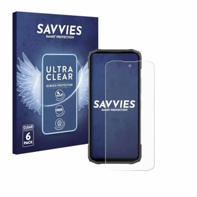 Afbeelding van Savvies (6 Stuks) Schermbeschermer voor Doogee Blade 10 Power Screen Protector Ultra Transparant