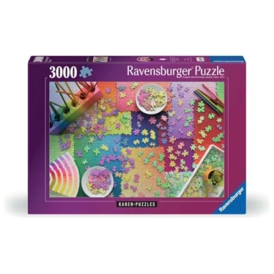 Afbeelding van Ravensburger Legpuzzel Karen Puzzels Op Puzzels, 3000st.