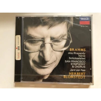 Afbeelding van Brahms: Alto Rhapsody; Nänie; Schicksalslied