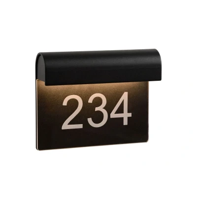 Afbeelding van Lucide THESI LED Wandlamp Buiten 1x6W 3000K IP54 Zwart