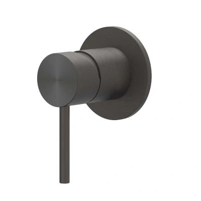 Afbeelding van IVY Concord inbouwmengkraan RVS 316 Geborsteld carbon Black PVD