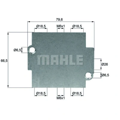 Afbeelding van Mahle Original Thermostaat TO 15 80