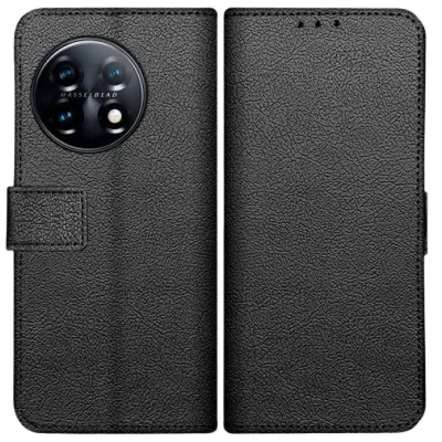 Afbeelding van Just in Case Wallet OnePlus 11 Book Zwart