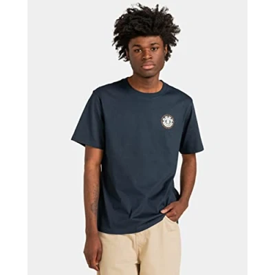 Afbeelding van Element SEAL Tshirt print, Heren, Maat: Small, Eclipse navy