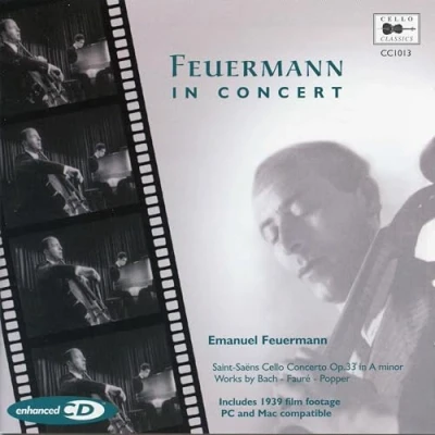 Afbeelding van Saint Sans: Concerto No. 1 Op.33, Bach: