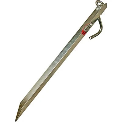 Afbeelding van 1 Mont Blanc Haring Tentharing 380 mm Moritz® met gelaste oogje extra sterk