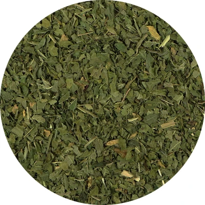 Afbeelding van Van Beekum Specerijen Brandnetelblad Gesneden 5 KG Zak (bulk verpakking)