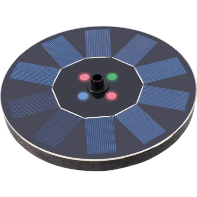 Afbeelding van Solar fontein Ø 16 cm (LED, Multikleur, Drijvend)