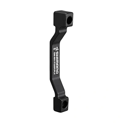 Afbeelding van SHIMANO 4550170897819, Brake Pliers Changer van 200 tot 220 mm Post Mount Unisex Volwassenen, Zwart, Front