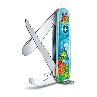 Afbeelding van My First Victorinox Kindermes Set Dolfijn