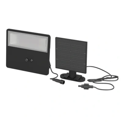 Afbeelding van EGLO Panettieri Solar Wandlamp Buiten LED 17 cm Zwart