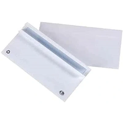 Afbeelding van Oxford 100103175 enveloppen, zelfklevend, 110 x 220 mm, wit, 500 stuks