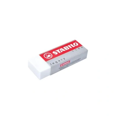 Afbeelding van STABILO Legacy 1186 wit 1 stuk (S) met gum
