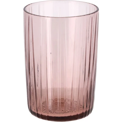 Afbeelding van Bitz Waterglas Kusintha Roze 280 ml 4 Stuks