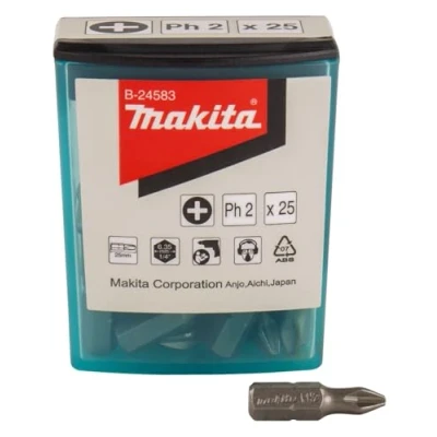 Afbeelding van Makita Schroefbit Ph2x25mm 25 Stuks B 24583