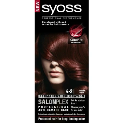 Afbeelding van Syoss Professional Haarverf 4 2 Mahonie