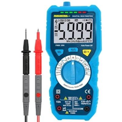 Afbeelding van Pancontrol, Multimeter, PAN 186 Digitale multimeter IP67 (CAT IV 600V, CAT III 1000V)
