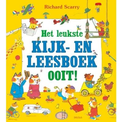 Afbeelding van Deltas Het leukste kijk en Leesboek ooit!!