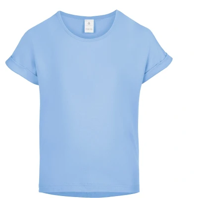 Afbeelding van Merry Style Meisjes T shirts Sport Crop Gym Yoga Hardlopen Blauw 152 MS MS10 468 BL
