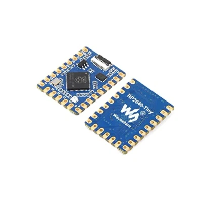 Afbeelding van Waveshare RP2040 Development Board Based on Raspberry Pi Microcontroller Chip Dual Core Arm Processor, 20xmulti function GPIO Pins, Support C/C++, MicroPython, Arduino, 23.5 * 18 2.1 mm