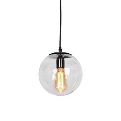 Afbeelding van QAZQA Moderne hanglamp grijs 20 cm Pallon