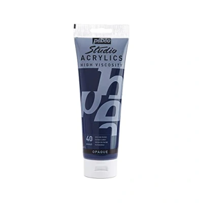 Afbeelding van Pebeo 250 ml Studio Acrylverf, Payne&#039;s Grey