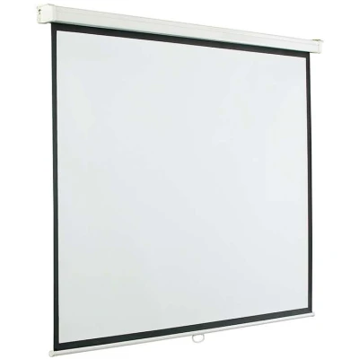 Afbeelding van Projectiescherm handbediend (1:1), 2 kaders (180 x 180)